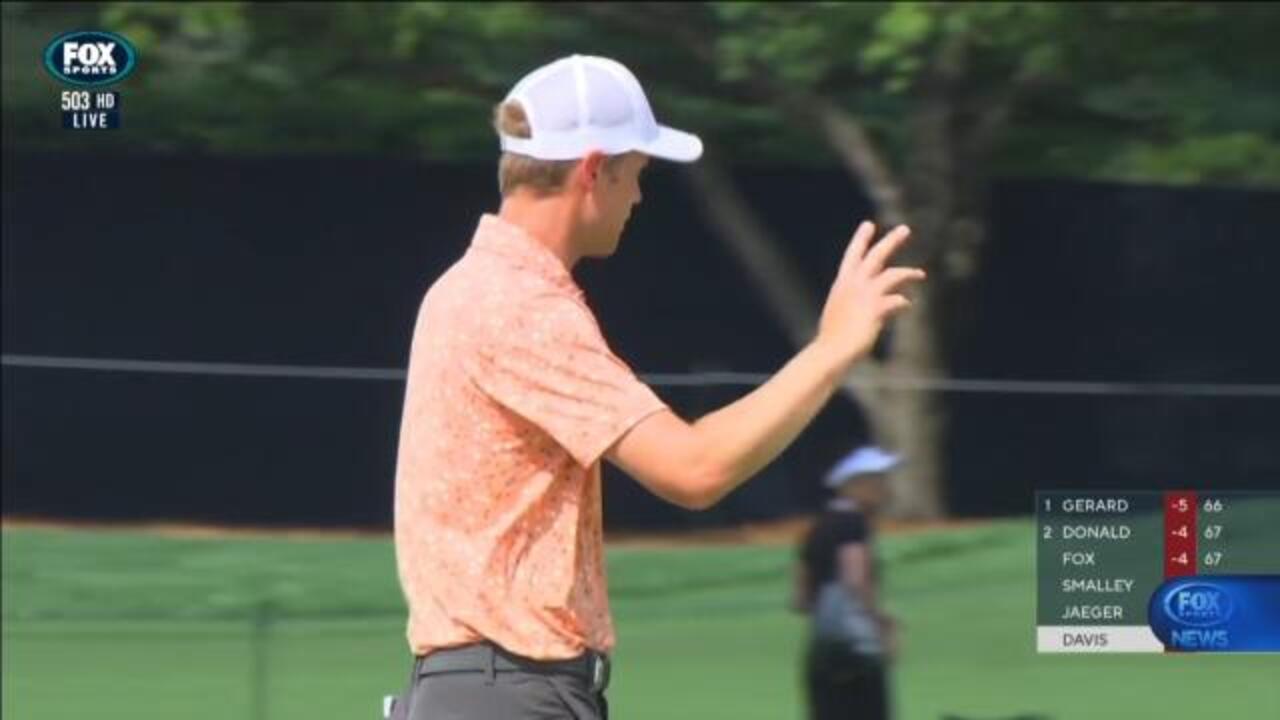 Davis surges into lead at Quail Hollow