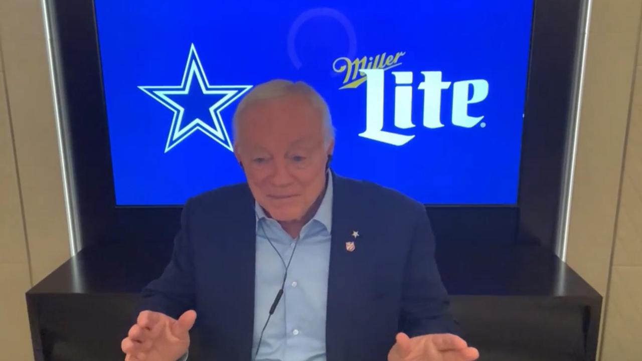 Dallas Cowboys owner and general manager Jerry Jones took part in the 2020 NFL Draft from a private megayacht.