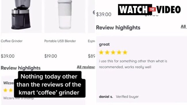 Portable coffee deals grinder kmart