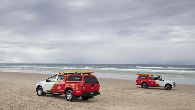 Salt Beach near Kingscliff shortly after Rob Pedretti, 60, was fatally attacked. Picture: Russell Shakespeare