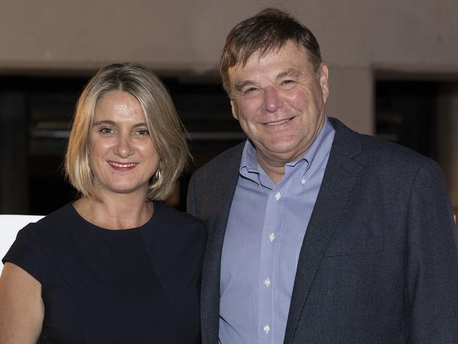 Western Sydney Business Connection general manager Amanda Brisot and Ian Macfarlane, Strategic Consultants’ managing consultant, at Casula Powerhouse.