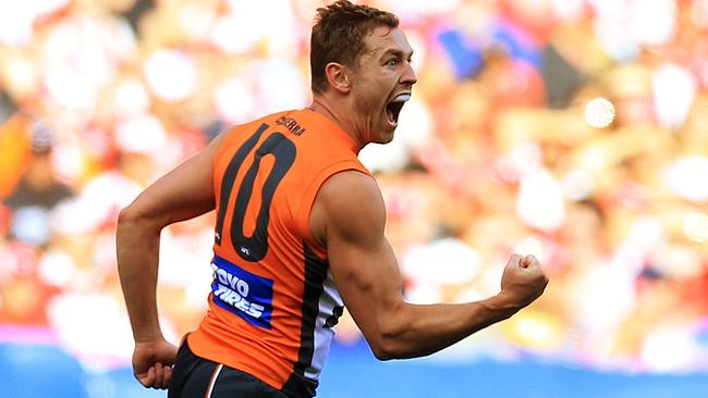 Devon Smith says he hopes to remain at GWS beyond this season. Picture: Toby Zerna