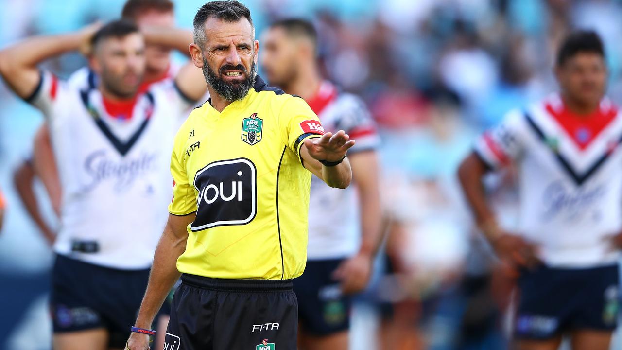 Gavin Badger refereed more than 300 NRL games. Picture: Mark Kolbe/Getty Images