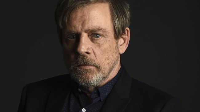 In this Dec. 3, 2017 photo, actor Mark Hamill poses for a portrait during the "Star Wars: The Last Jedi" press junket in Los Angeles. (Photo by Jordan Strauss/Invision/AP)