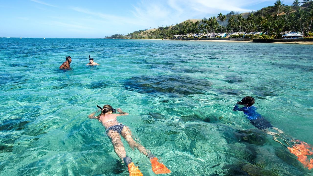 Fiji's Coral Coast is a popular family getaway destination.