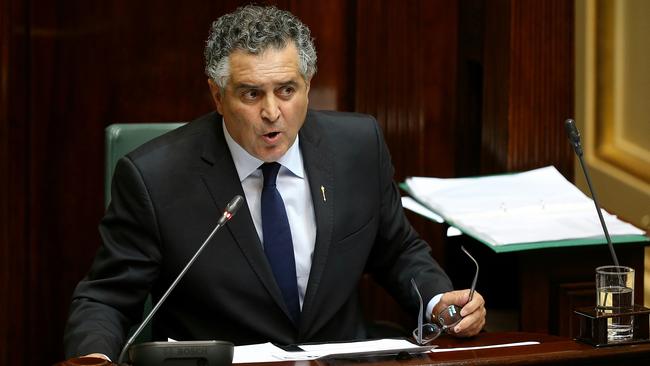 Embattled speaker Telmo Languiller will be in the chair for Question Time. Picture: Tim Carrafa