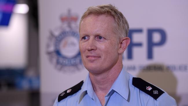 Australian Federal Police Acting Superintendent Edwin Windle says the AFP will increase patrols at Australian airports this summer. Picture: (A)manda Parkinson