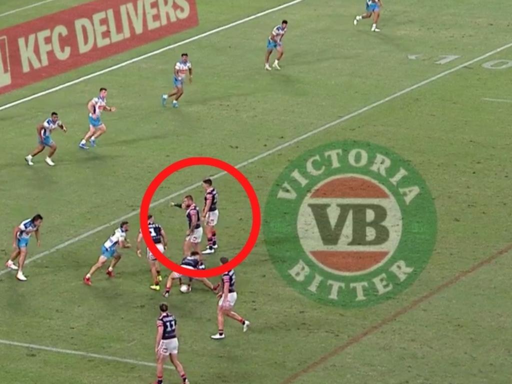 The Sydney Roosters are copping criticism for seemingly using “illegal” blocking tactics during Saturday’s elimination final.