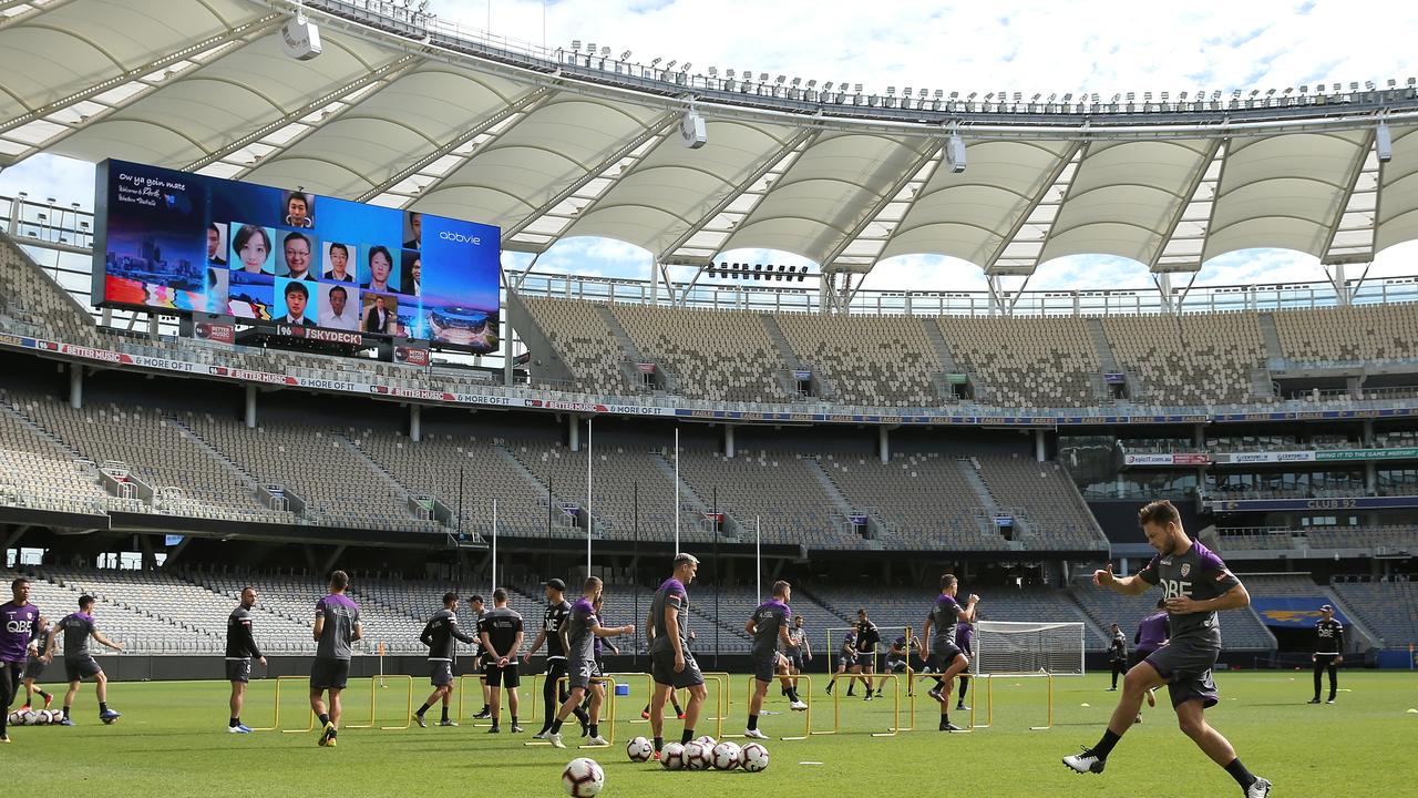 The A-League Grand Final at Optus Stadium is headed for a sellout.