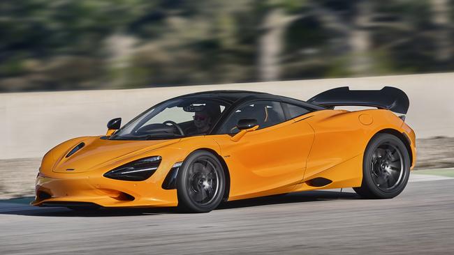 2023 McLaren 750S Coupe.