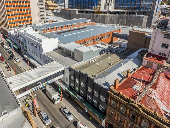 The former Coogans site in Hobart’s CBD was sold in 2019.