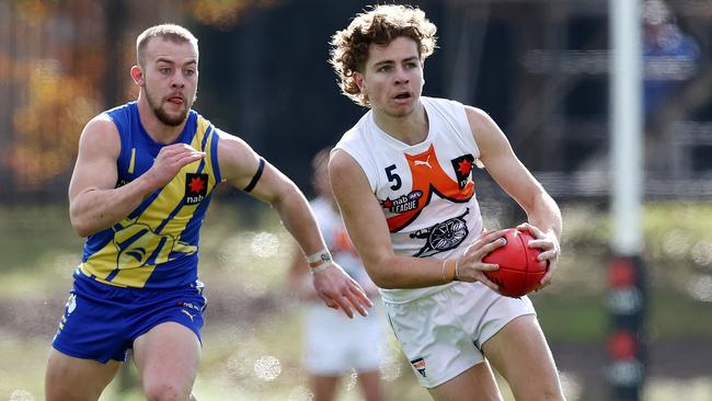 Zac Taylor in action for the Calder Cannons. Picture: Michael Klein