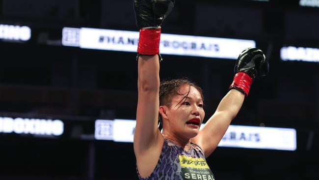 Miyo Yoshida is the new world champ. Photo by Ezra Shaw/Getty Images.