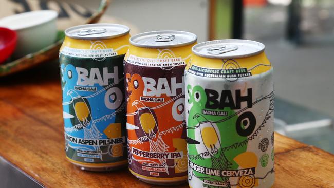 The Sobah beer range. PICTURE: BRENDAN RADKE.