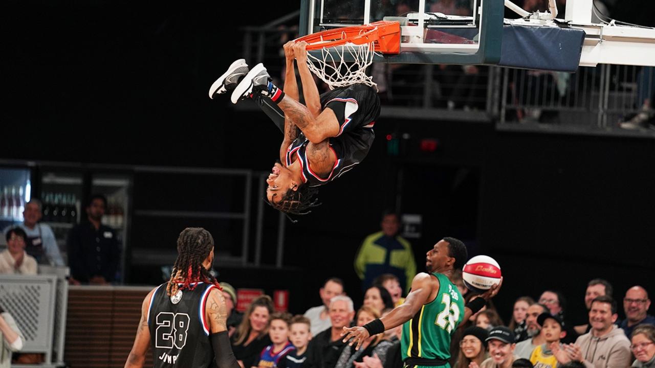 The Harlem Globetrotters have played in front of many thousands of spectators in more than 100 countries.