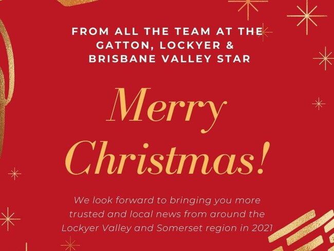 Merry Christmas from the Gatton Star.