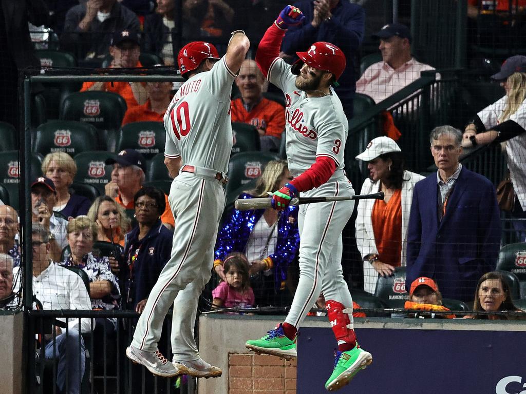 Phillies overturn five-run deficit to stun Astros in World Series opener -  The Japan Times