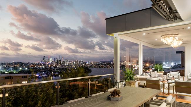 The home offers privacy without sacrificing views.