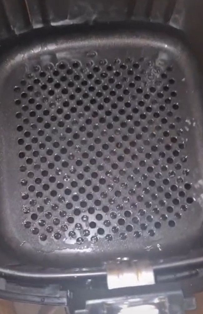 TikToker shares air fryer cleaning hack