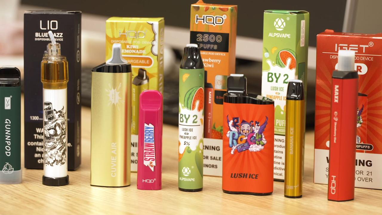 NSW Health seizes millions in illegal vapes available to kids