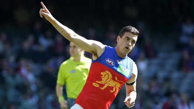 Tom Rockliff could find himself out of Brisbane by Thursday next week. Picture: George Salpigtidis