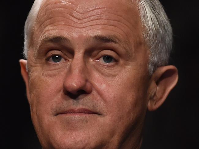 Australian Prime Minister Malcolm Turnbull speaks to memebers of the Australian Public Service during an Institute of Public Service Administration event at Parliament House in Canberra, Wednesday, April 20, 2016. (AAP Image/Lukas Coch) NO ARCHIVING