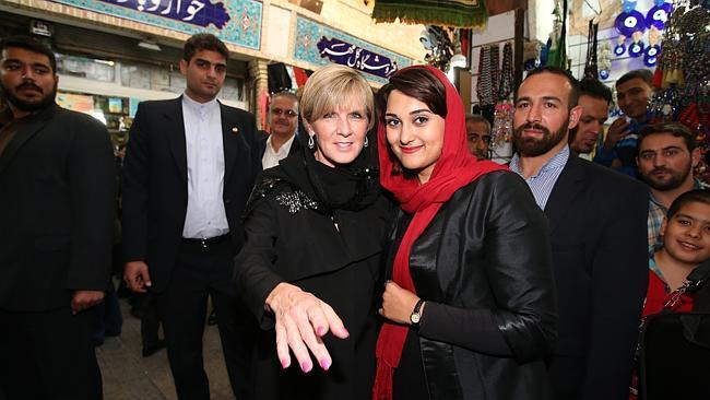 Julie Bishop Day 3 Iran