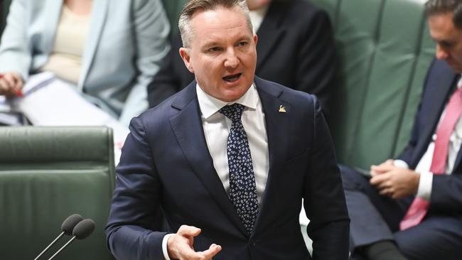 Minister for Climate Change and Energy Chris Bowen. Picture: NCA NewsWire / Martin Ollman