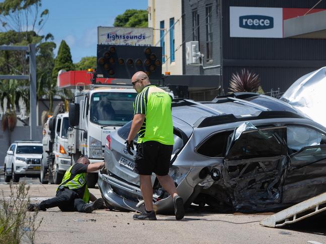 Man charged over horror Sydney pileup