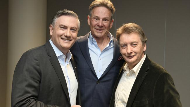 Eddie McGuire, Sam Newman and Trevor Marmalade survived for longer than most. Picture: Supplied/Channel 9