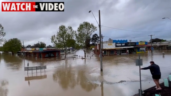 Seymour township is under flood waters