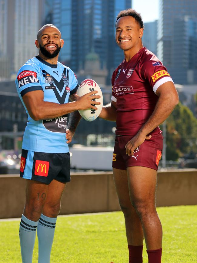 Addo-Carr in State of Origin mode.