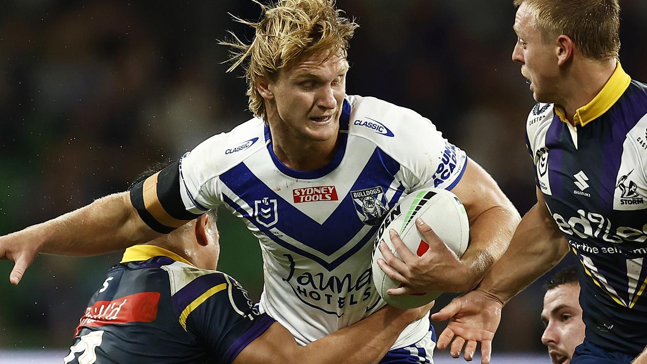 Jacob Preston was a standout in a dour season for the Bulldogs. Picture: Daniel Pockett/Getty Images