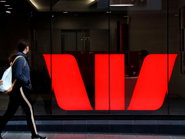 General images around Brisbane - Westpac bank signage in the Brisbane CBD, Brisbane Wednesday 6th May 2020 Picture David Clark