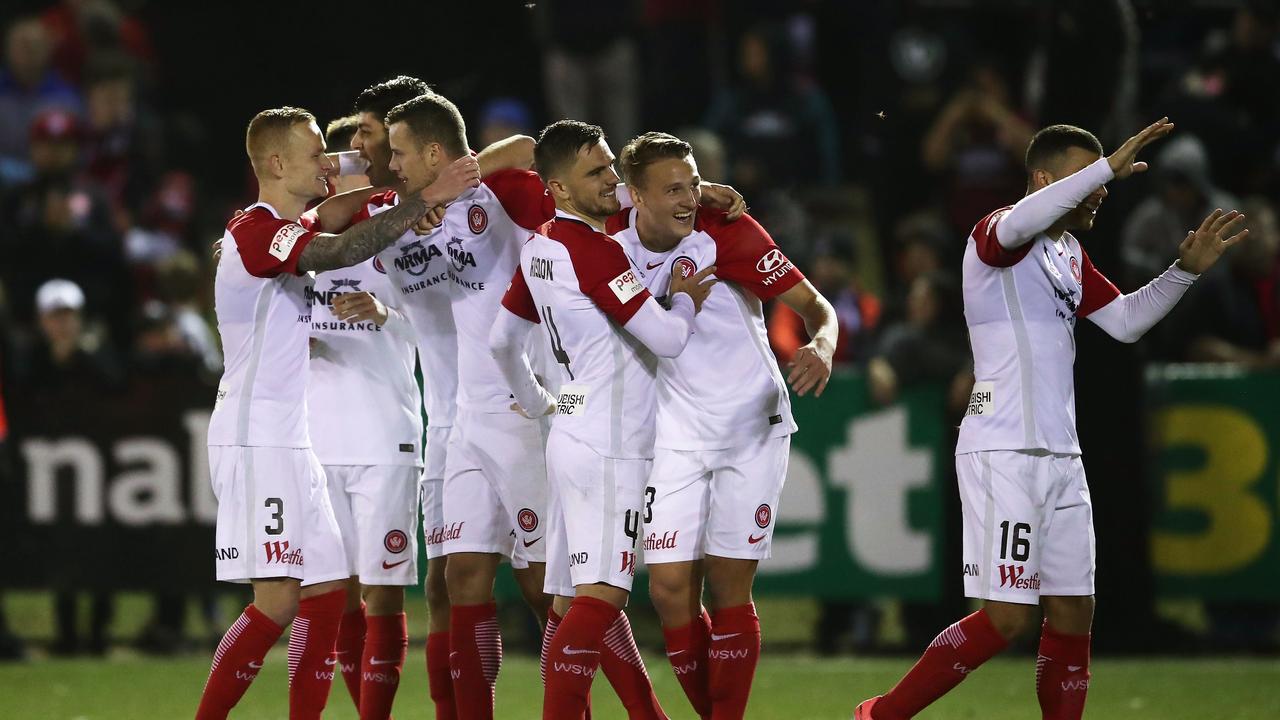 The Wanderers only just beat Blacktown City in 2017. (Photo by Matt King/Getty Images)