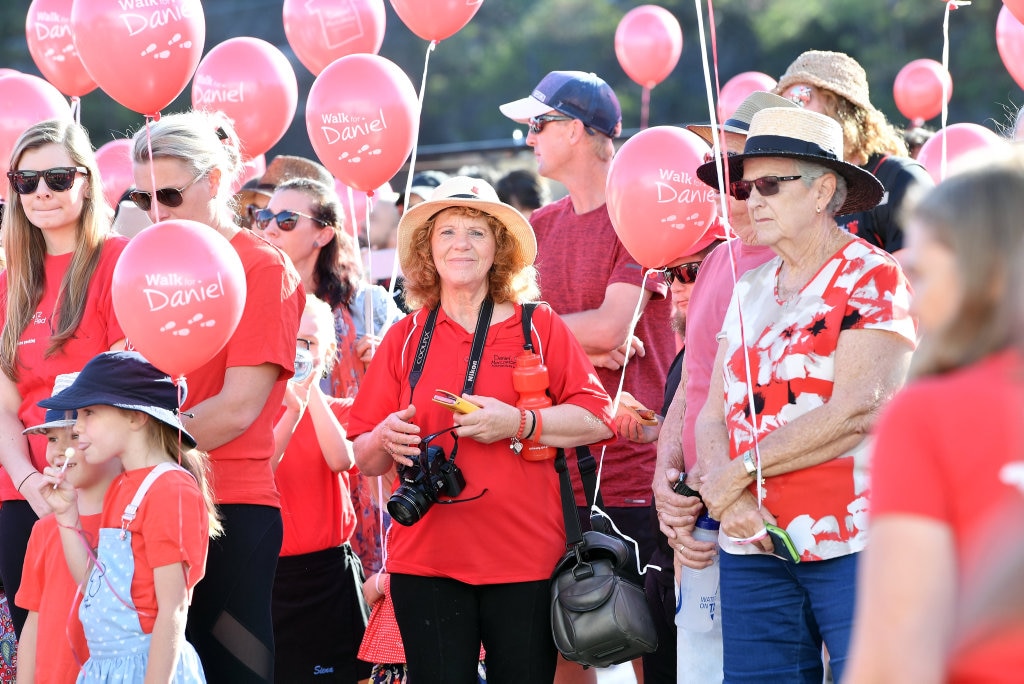 The 15th annual 'Walk for Daniel' on the Sunshine Coast. Photo: Patrick Woods. Picture: Patrick Woods