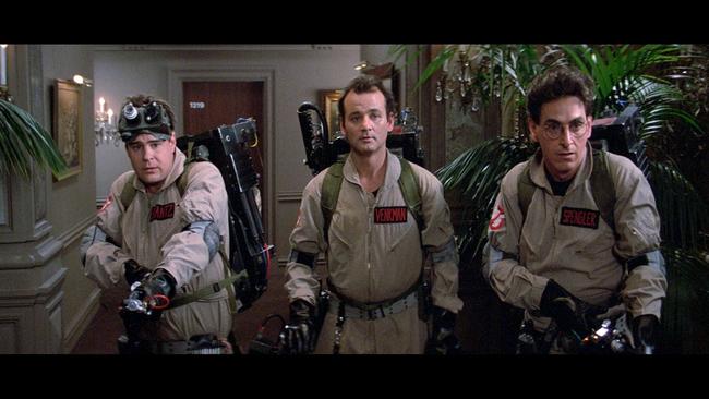 The original Ghostbusters Dan Aykroyd, Bill Murray and Harold Ramis. Photo: Columbia Picutres