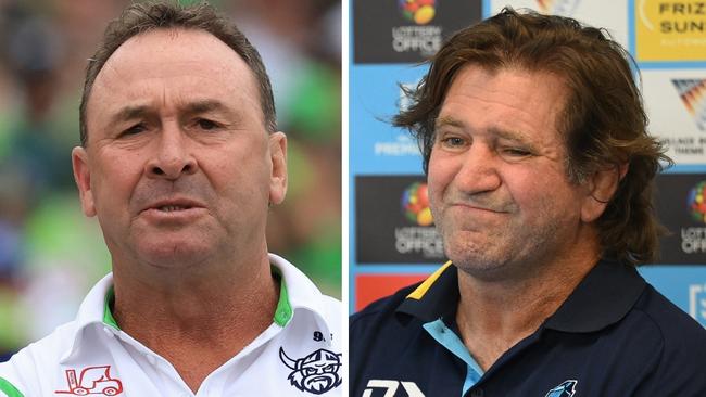 Ricky Stuart and Des Hasler.