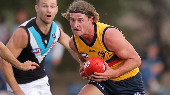 Mature-age recruit Sam Berry becomes the latest Adelaide debutant. Picture: Getty Images