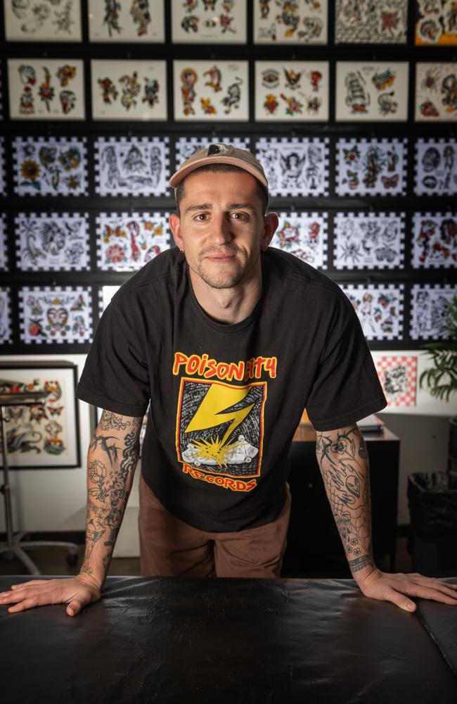 When lockdowns hit and Victoria shut down, Castagna found a different kind of hobby. Picture: Tony Gough