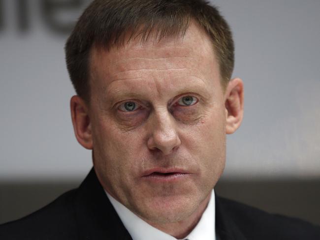 Michael Rogers, director of the U.S. National Security Agency (NSA), speaks during an interview in New York, U.S., on Thursday, Jan. 8, 2015. The hacking attack on Sony Pictures Entertainment is prompting U.S. officials to rethink when the government should help private companies defend against and deter digital assaults, Rogers said. Photographer: Victor J. Blue/Bloomberg via Getty Images