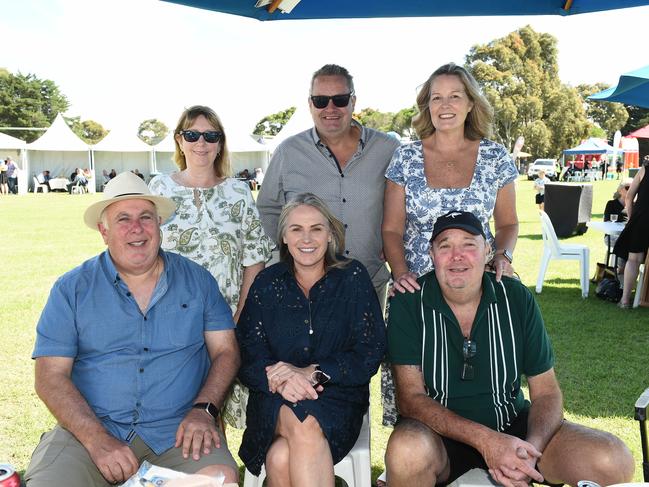 Bairnsdale Cup 2025. Darren Dodd, Jan Williams, Debra Dodd, Simon Stretton, Craig Williams, Shelley Stretton. Picture: David Smith