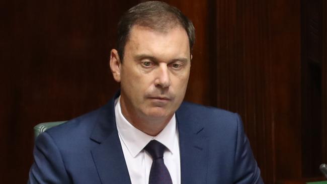 Speaker Colin Brooks is leading a cross-party process to develop a new framework for MP conduct. Picture: AAP