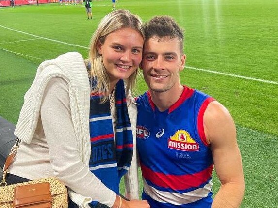 AFL star’s girlfriend hint says it all