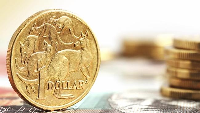 The Australian dollar has fallen slightly as global risk appetite softens.