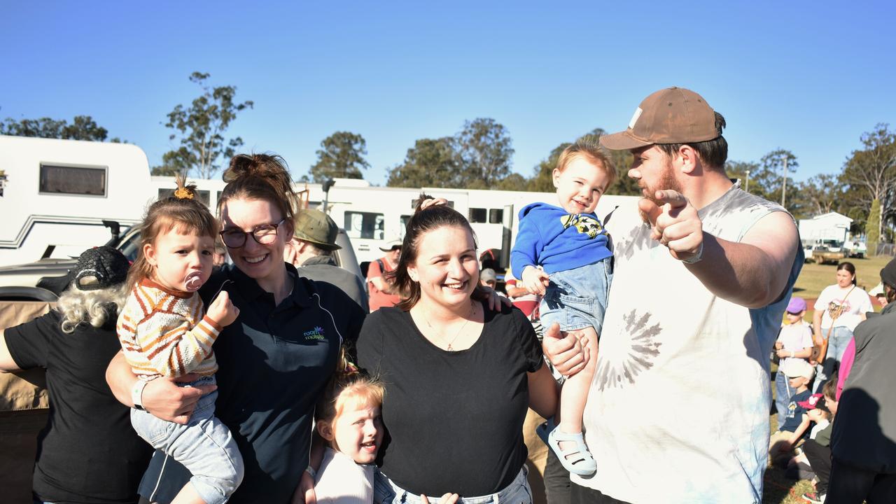 The Harris family at the Gatton Show on Saturday, July 22, 2023. Picture: Peta McEachern