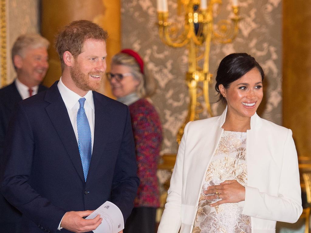 Meghan and Harry are now the proud parents of a baby boy. Picture: AFP