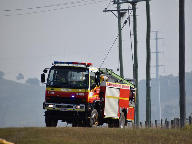 Queensland Fire and Emergency Services contained a 20ha vegetation fire at Hay Point on Tuesday November 24. Generic QFES, firefighter. Picture: Zizi Averill