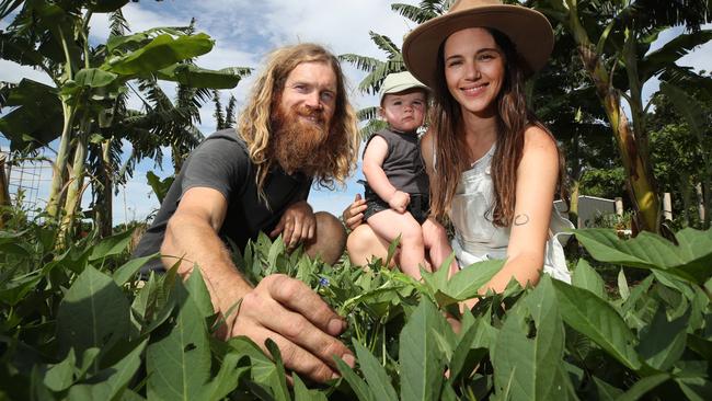 Stevyn Tonta (left), is excited about the plans for the farm. Picture Glenn Hampson