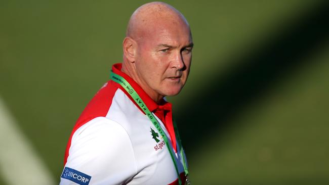 What does the future hold for Dragons coach Paul McGregor? Picture: Getty Images